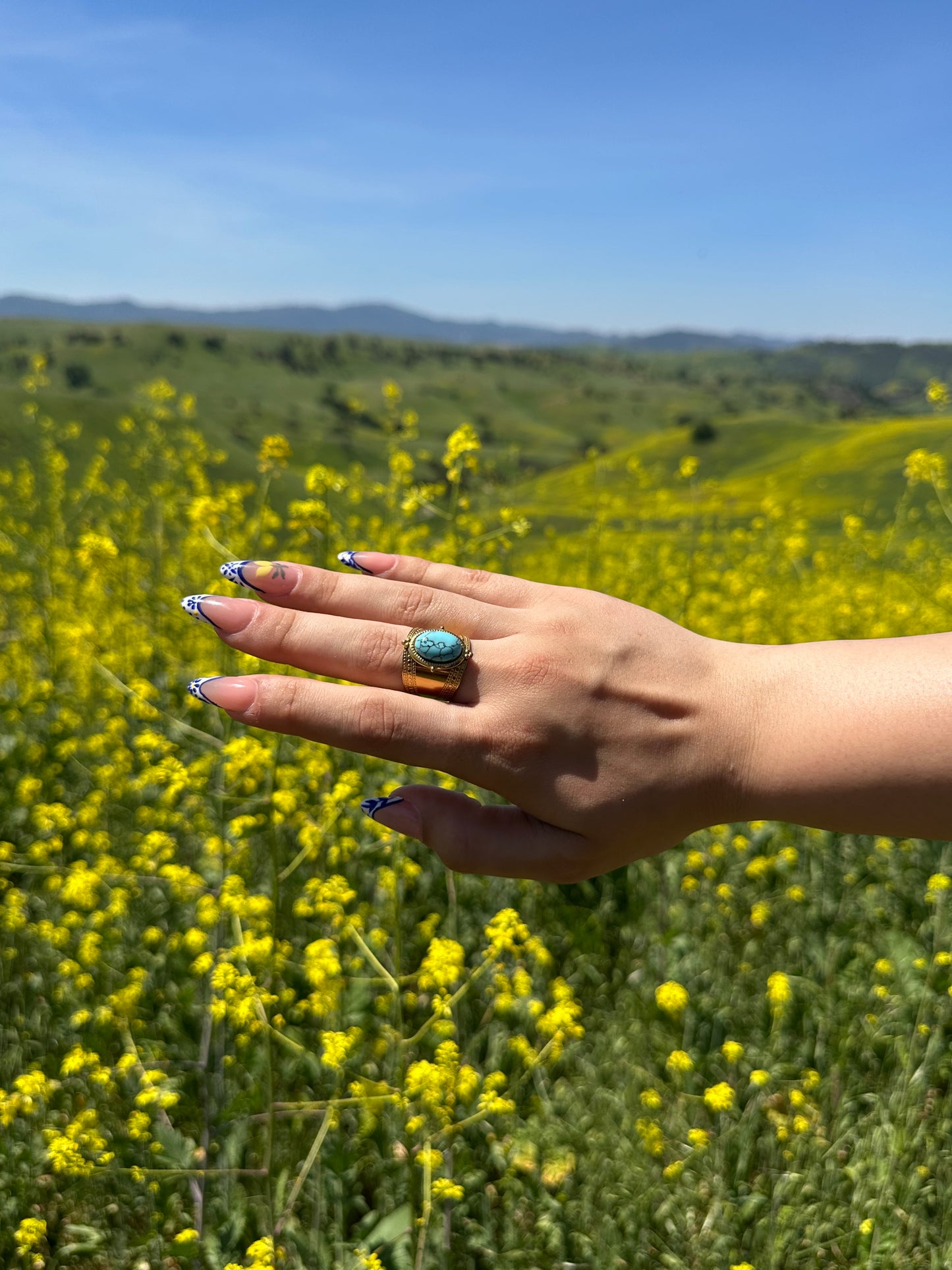 Azure Majesty Ring