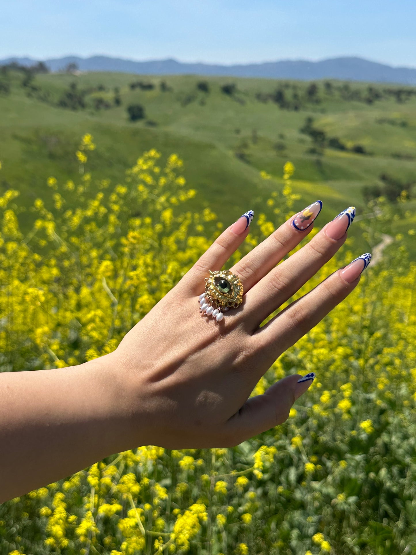 Golden Gaze Ring