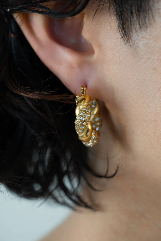 Croissant earrings