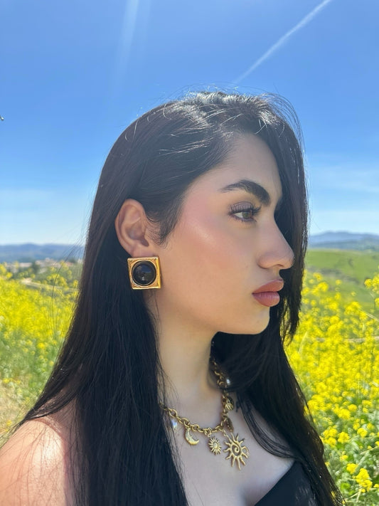 Soleil Noir Earrings